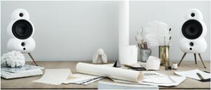 Enceinte SCANDYNA Minopod MK4 coloris blanc l'unité – Image 2