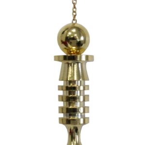 Pendule Isis Laiton Doré