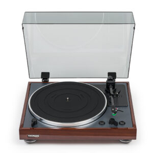 Platine-disques-vinyles-Thorens-TD-102-A-noyer-verni