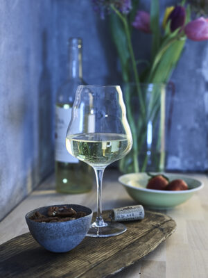 Verre de vin blanc Calix à fleur de vie 0,4 l Nature's Design dynamisant-2