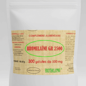 BROMELAINE GR 2500 x 300 gélules
