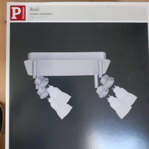 PLAFONNIER 4 SPOTS GU 10 PAULMANN
