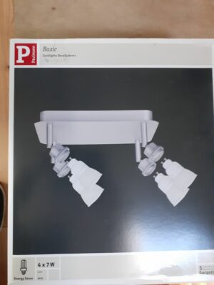 PLAFONNIER 4 SPOTS GU 10 PAULMANN