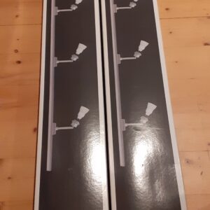 4 Spots 50 W Gu 10 Sur Reglette Paulmann Chrome Mat