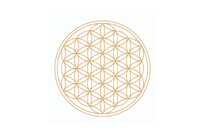 fleur de vie Gold