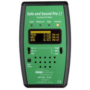 Analyseur d’ondes électromagnétiques Hautes Fréquences SAFE AND SOUND PRO 2 (200 MHz à 8 GHz)