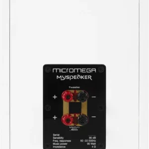 Enceintes Micromega MySpeaker Blanc (la paire)