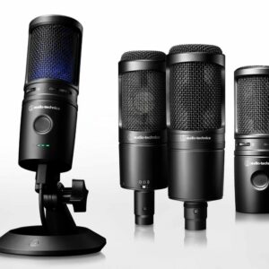 Microphone USB cardioïde à condensateur AUDIOTECHNICA AT2020USB-XP