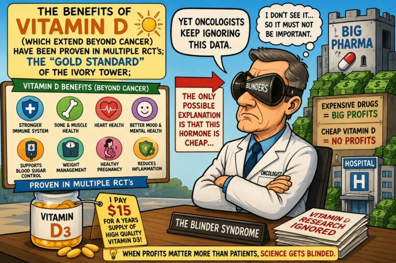 Vitamine D et cancer : le chaînon manquant que l’oncologie continue d’ignorer