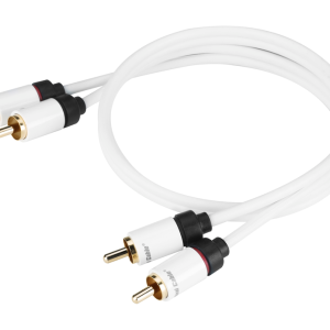 CORDON STÉRÉO 2RCA1 MONITEUR BY REAL CABLE 0,5m